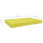 vidaXL Cojines para palets de suelo 3 unidades algodón verde manzana vidaXL Cojines para palets de suelo 3 unidades algodón verde manzana