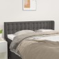 vidaXL Cabecero de cuero sintético gris 147x16x78/88 cm vidaXL Cabecero de cuero sintético gris 147x16x78/88 cm