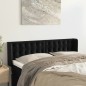 vidaXL Cabecero de terciopelo negro 147x16x78/88 cm vidaXL Cabecero de terciopelo negro 147x16x78/88 cm