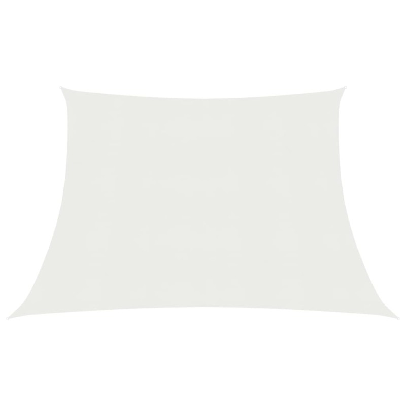 vidaXL Toldo de vela blanco HDPE 160 g/m² 3/4x3 m vidaXL Toldo de vela blanco HDPE 160 g/m² 3/4x3 m