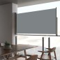 vidaXL Toldo lateral retráctil de jardín gris 80x300 cm vidaXL Toldo lateral retráctil de jardín gris 80x300 cm