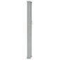 vidaXL Toldo lateral retráctil de jardín gris 80x300 cm vidaXL Toldo lateral retráctil de jardín gris 80x300 cm