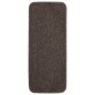 vidaXL Alfombrillas de escalera 15 uds marrón rectangular 60x25 cm vidaXL Alfombrillas de escalera 15 uds marrón rectangular 60x25 cm
