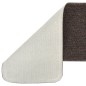 vidaXL Alfombrillas de escalera 15 uds marrón rectangular 60x25 cm vidaXL Alfombrillas de escalera 15 uds marrón rectangular 60x25 cm