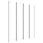 vidaXL Biombo divisor de 4 paneles de tela blanco 200x220 cm vidaXL Biombo divisor de 4 paneles de tela blanco 200x220 cm