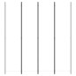 vidaXL Biombo divisor de 4 paneles de tela blanco 200x220 cm vidaXL Biombo divisor de 4 paneles de tela blanco 200x220 cm