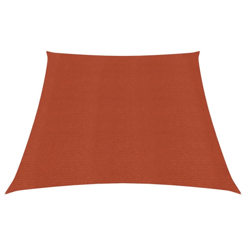vidaXL Toldo de vela HDPE terracota 160 g/m² 3/4x2 m vidaXL Toldo de vela HDPE terracota 160 g/m² 3/4x2 m