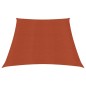 vidaXL Toldo de vela HDPE terracota 160 g/m² 3/4x2 m vidaXL Toldo de vela HDPE terracota 160 g/m² 3/4x2 m