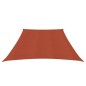 vidaXL Toldo de vela HDPE terracota 160 g/m² 3/4x2 m vidaXL Toldo de vela HDPE terracota 160 g/m² 3/4x2 m