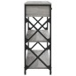vidaXL Mesa consola madera de ingeniería gris Sonoma 75x28x75 cm vidaXL Mesa consola madera de ingeniería gris Sonoma 75x28x75 cm