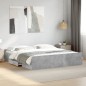 vidaXL Cama con cajones madera ingeniería gris hormigón 180x200 cm vidaXL Cama con cajones madera ingeniería gris hormigón 180x200 cm