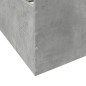 vidaXL Cama con cajones madera ingeniería gris hormigón 180x200 cm vidaXL Cama con cajones madera ingeniería gris hormigón 180x200 cm