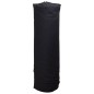 vidaXL Membrana geotextil fibra de poliéster negro 1x10 m vidaXL Membrana geotextil fibra de poliéster negro 1x10 m
