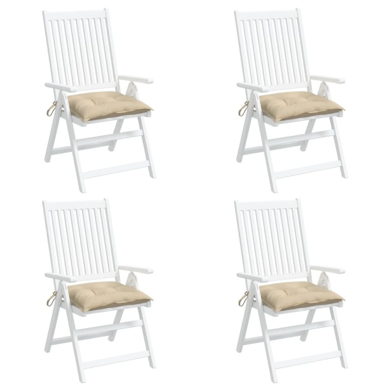 vidaXL Cojines de palets de jardín 4 uds tela Oxford beige 50x50x7 cm vidaXL Cojines de palets de jardín 4 uds tela Oxford beige 50x50x7 cm