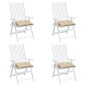 vidaXL Cojines de palets de jardín 4 uds tela Oxford beige 50x50x7 cm vidaXL Cojines de palets de jardín 4 uds tela Oxford beige 50x50x7 cm