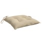 vidaXL Cojines de palets de jardín 4 uds tela Oxford beige 50x50x7 cm vidaXL Cojines de palets de jardín 4 uds tela Oxford beige 50x50x7 cm