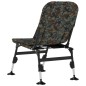 vidaXL Silla de pesca patas para barro ajustables plegable camuflaje vidaXL Silla de pesca patas para barro ajustables plegable camuflaje