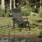 vidaXL Silla de pesca con reposabrazos plegable camuflaje vidaXL Silla de pesca con reposabrazos plegable camuflaje