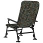 vidaXL Silla de pesca con reposabrazos plegable camuflaje vidaXL Silla de pesca con reposabrazos plegable camuflaje