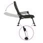 vidaXL Silla de pesca con reposabrazos plegable camuflaje vidaXL Silla de pesca con reposabrazos plegable camuflaje