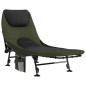 vidaXL Tumbona de pesca con patas para barro ajustable plegable verde vidaXL Tumbona de pesca con patas para barro ajustable plegable verde