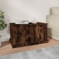vidaXL Baúl almacenaje madera contrachapada roble ahumado 70x40x38 cm vidaXL Baúl almacenaje madera contrachapada roble ahumado 70x40x38 cm