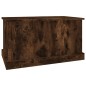 vidaXL Baúl almacenaje madera contrachapada roble ahumado 70x40x38 cm vidaXL Baúl almacenaje madera contrachapada roble ahumado 70x40x38 cm