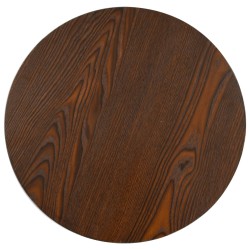 vidaXL Mesa de bistró MDF marrón oscuro 40 cm 