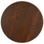 vidaXL Mesa de bistró MDF marrón oscuro 40 cm vidaXL Mesa de bistró MDF marrón oscuro 40 cm