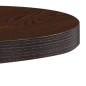 vidaXL Mesa de bistró MDF marrón oscuro 40 cm vidaXL Mesa de bistró MDF marrón oscuro 40 cm