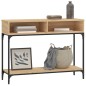 vidaXL Mesa consola madera de ingeniería roble Sonoma 100x30,5x75 cm vidaXL Mesa consola madera de ingeniería roble Sonoma 100x30,5x75 cm