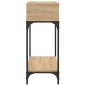 vidaXL Mesa consola madera de ingeniería roble Sonoma 100x30,5x75 cm vidaXL Mesa consola madera de ingeniería roble Sonoma 100x30,5x75 cm