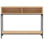 vidaXL Mesa consola madera de ingeniería roble Sonoma 100x30,5x75 cm vidaXL Mesa consola madera de ingeniería roble Sonoma 100x30,5x75 cm