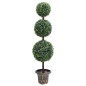 vidaXL Planta de boj artificial forma de bola con maceta verde 118 cm vidaXL Planta de boj artificial forma de bola con maceta verde 118 cm