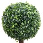 vidaXL Planta de boj artificial forma de bola con maceta verde 118 cm vidaXL Planta de boj artificial forma de bola con maceta verde 118 cm