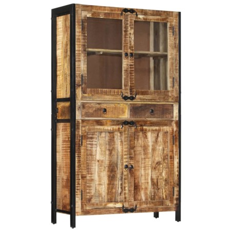  vidaXL Aparador de madera maciza de mango sin tratar 100x40x175 cm