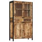 vidaXL Aparador de madera maciza de mango sin tratar 100x40x175 cm vidaXL Aparador de madera maciza de mango sin tratar 100x40x175 cm