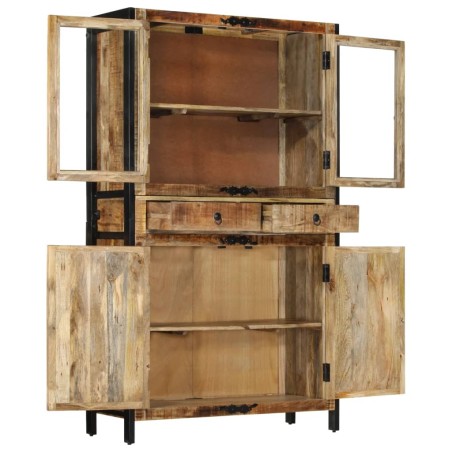  vidaXL Aparador de madera maciza de mango sin tratar 100x40x175 cm
