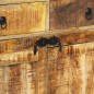 vidaXL Aparador de madera maciza de mango sin tratar 100x40x175 cm vidaXL Aparador de madera maciza de mango sin tratar 100x40x175 cm