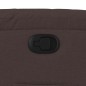 vidaXL Sillón reclinable elevable tela marrón oscuro vidaXL Sillón reclinable elevable tela marrón oscuro