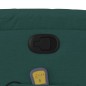 vidaXL Silla de masaje reclinable de pie de tela verde oscura vidaXL Silla de masaje reclinable de pie de tela verde oscura