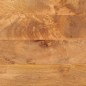 vidaXL Mueble auxiliar madera maciza mango marrón/negro 40x33,5x75 cm vidaXL Mueble auxiliar madera maciza mango marrón/negro 40x33,5x75 cm