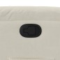 vidaXL Sillón reclinable elevable terciopelo crema vidaXL Sillón reclinable elevable terciopelo crema