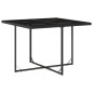 vidaXL Set de comedor de jardín 9 pzas y cojines ratán sintético negro vidaXL Set de comedor de jardín 9 pzas y cojines ratán sintético negro