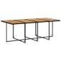 vidaXL Set comedor de jardín con cojines 13 pzas ratán sintético negro vidaXL Set comedor de jardín con cojines 13 pzas ratán sintético negro