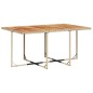 vidaXL Set comedor de jardín 7 pzas con cojines ratán sintético beige vidaXL Set comedor de jardín 7 pzas con cojines ratán sintético beige