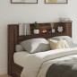vidaXL Cabecero de cama con luz LED marrón roble 160x16,5x103,5 cm vidaXL Cabecero de cama con luz LED marrón roble 160x16,5x103,5 cm