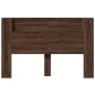 vidaXL Cabecero de cama con luz LED marrón roble 160x16,5x103,5 cm vidaXL Cabecero de cama con luz LED marrón roble 160x16,5x103,5 cm