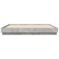 vidaXL Estructura de cama madera de ingeniería gris hormigón 180x200cm vidaXL Estructura de cama madera de ingeniería gris hormigón 180x200cm