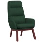 vidaXL Sillón de relax de tela verde oscuro vidaXL Sillón de relax de tela verde oscuro